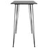 Swen Studio -  5 Piece Bar Set Black and Grey